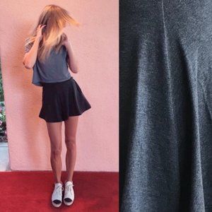 Organic Drawstring Jersey Circle Skirt Groceries A Line